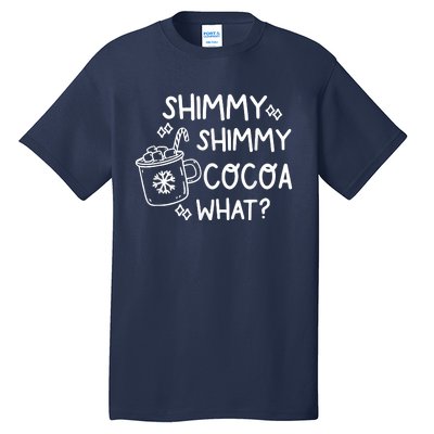 Shimmy Shimmy Cocoa What Apparel Merry Christmas Drink Tall T-Shirt