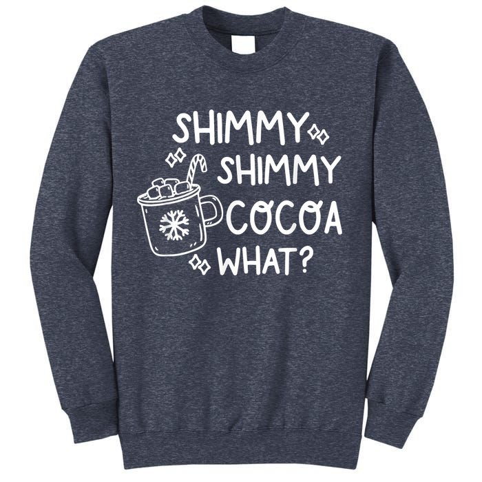 Shimmy Shimmy Cocoa What Apparel Merry Christmas Drink Sweatshirt