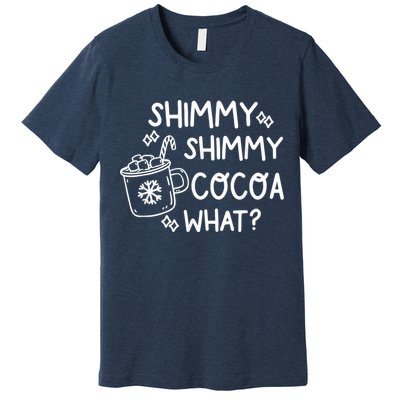 Shimmy Shimmy Cocoa What Apparel Merry Christmas Drink Premium T-Shirt