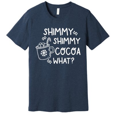 Shimmy Shimmy Cocoa What Apparel Merry Christmas Drink Premium T-Shirt