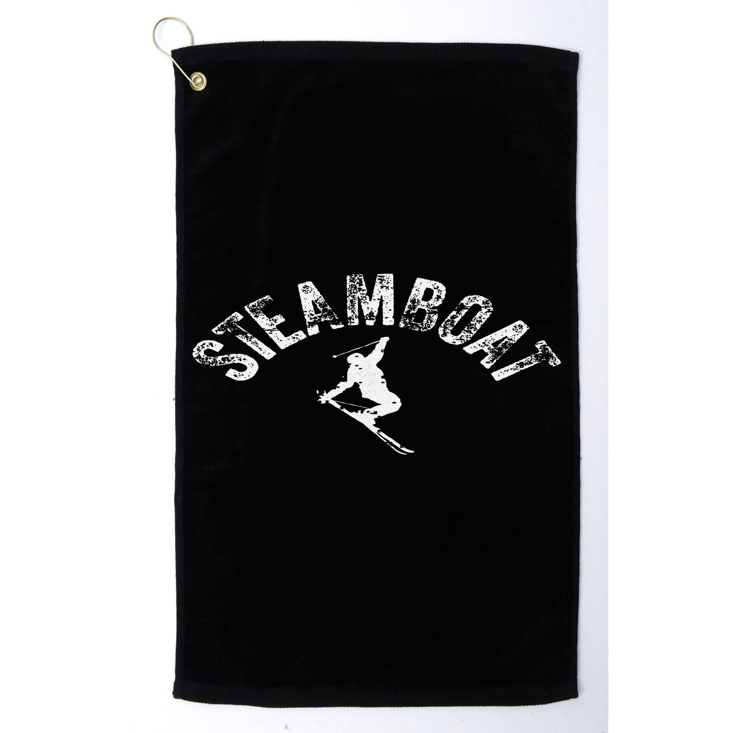 Steamboat Ski Colorado Skiing Cool Skier CO Winter Golf Towel
