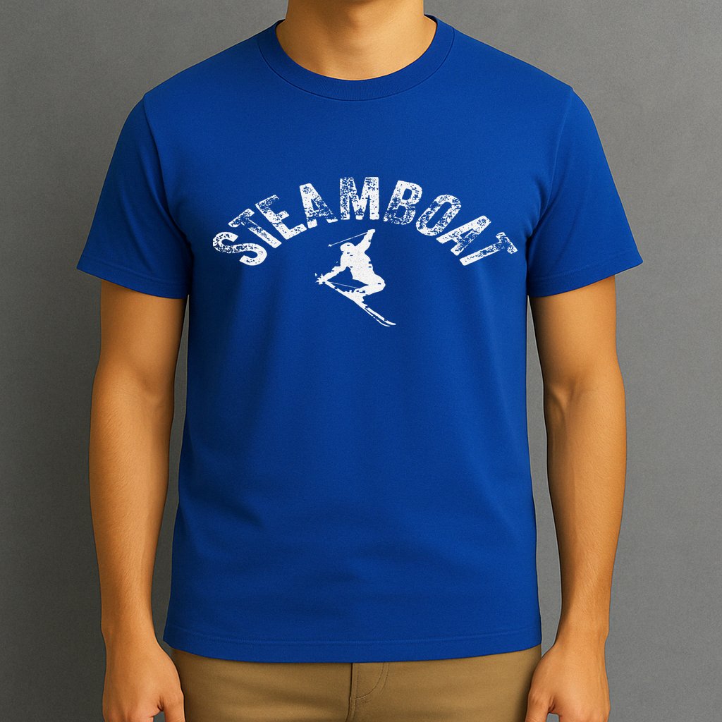 Steamboat Ski Colorado Skiing Cool Skier CO Winter T-Shirt