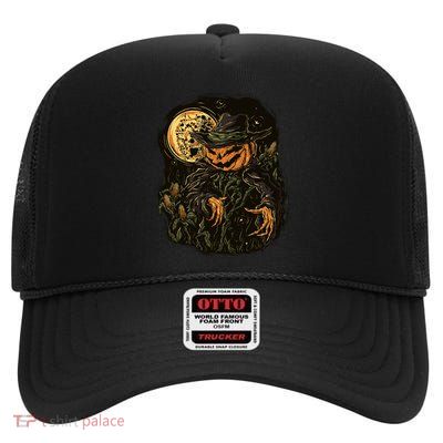 Scarecrow High Crown Mesh Back Trucker Hat