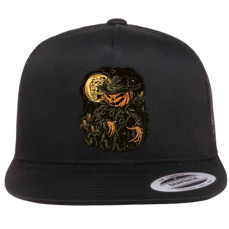 Scarecrow Flat Bill Trucker Hat