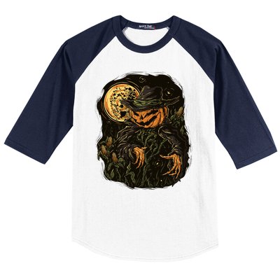 Scarecrow Baseball Sleeve Shirt