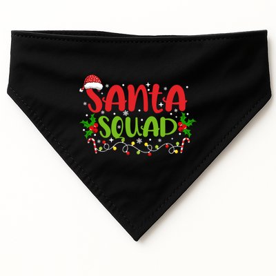Santa Squad Christmas Holiday Festive USA-Made Doggie Bandana