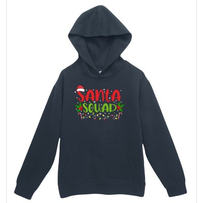 Santa Squad Christmas Holiday Festive Urban Pullover Hoodie