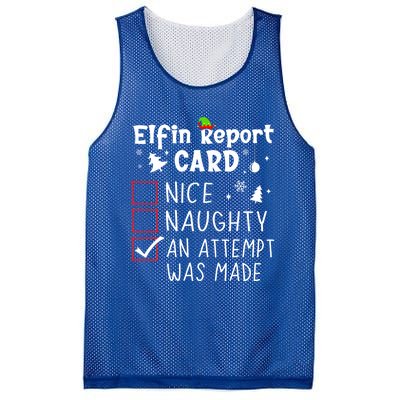 Sarcastic Sayings Christmas Nice Naughty Funny Xmas List Cool Gift Mesh Reversible Basketball Jersey Tank