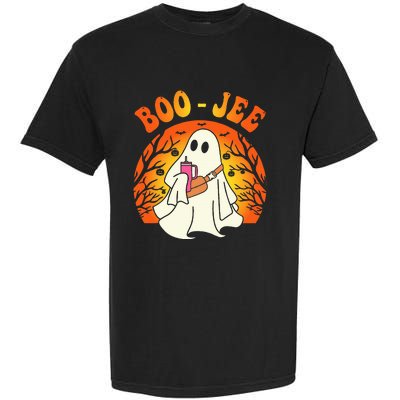 Spooky Season Cute Ghost Halloween Costume Boujee BooJee Garment-Dyed Heavyweight T-Shirt