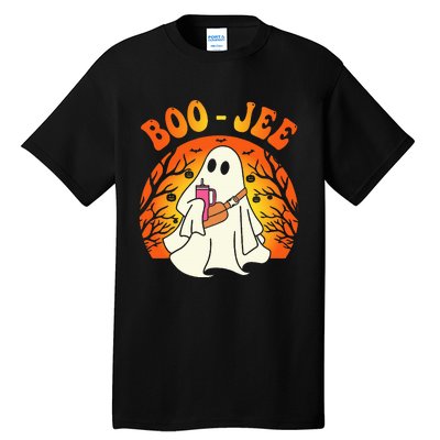 Spooky Season Cute Ghost Halloween Costume Boujee BooJee Tall T-Shirt