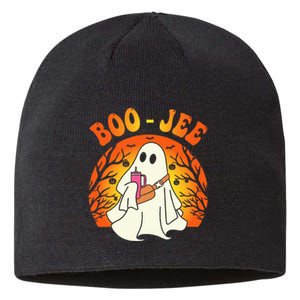 Spooky Season Cute Ghost Halloween Costume Boujee BooJee Sustainable Beanie