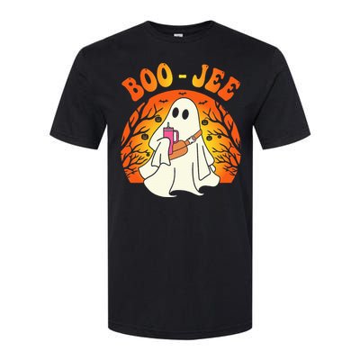 Spooky Season Cute Ghost Halloween Costume Boujee BooJee Softstyle CVC T-Shirt