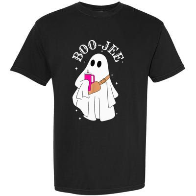 Spooky Season Cute Ghost Halloween Costume Boujee Boojee Garment-Dyed Heavyweight T-Shirt