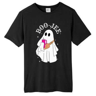 Spooky Season Cute Ghost Halloween Costume Boujee Boojee Tall Fusion ChromaSoft Performance T-Shirt