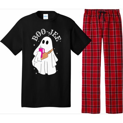 Spooky Season Cute Ghost Halloween Costume Boujee Boojee Pajama Set