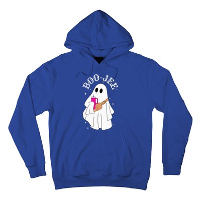 Spooky Season Cute Ghost Halloween Costume Boujee Boojee Hoodie