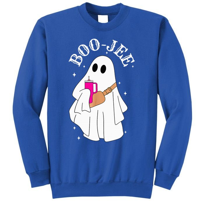 Spooky Season Cute Ghost Halloween Costume Boujee Boojee Sweatshirt