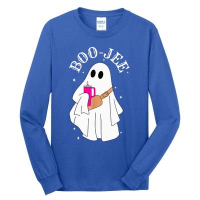 Spooky Season Cute Ghost Halloween Costume Boujee Boojee Tall Long Sleeve T-Shirt