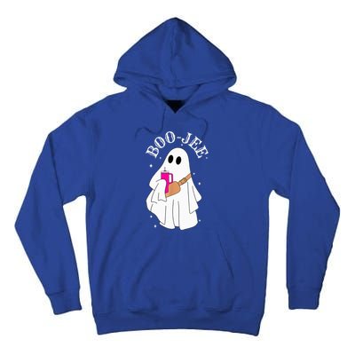 Spooky Season Cute Ghost Halloween Costume Boujee Boojee Tall Hoodie