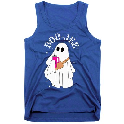 Spooky Season Cute Ghost Halloween Costume Boujee Boojee Tank Top