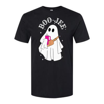 Spooky Season Cute Ghost Halloween Costume Boujee Boojee Softstyle CVC T-Shirt