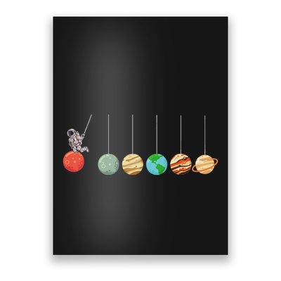 Solar System Cradle Funny Astrophysicist Space Enthusiasts Poster