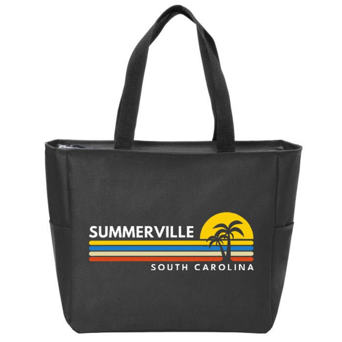 Summerville South Carolina Sc Zip Tote Bag