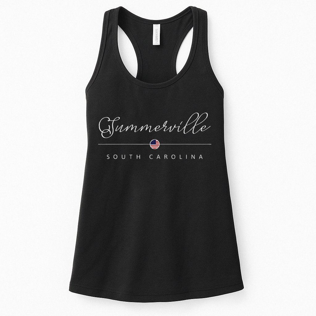 Summerville South Carolina Sc On Summerville Womens Tank Top