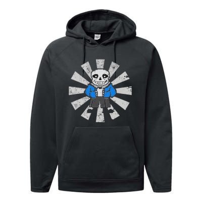 Sans Skeleton Cool Pixel Art Costume Performance Fleece Hoodie