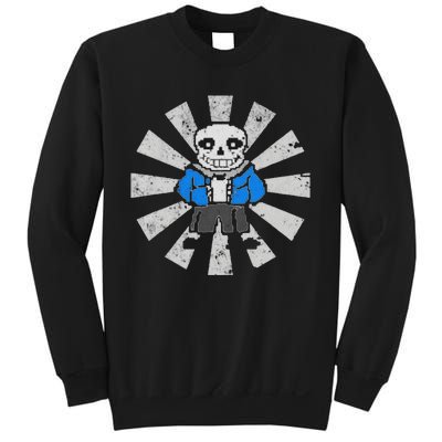 Sans Skeleton Cool Pixel Art Costume Sweatshirt