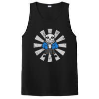 Sans Skeleton Cool Pixel Art Costume PosiCharge Competitor Tank