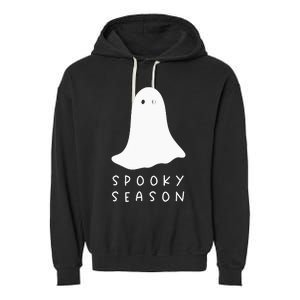 Spooky Season Cute Halloween Garment-Dyed Fleece Hoodie