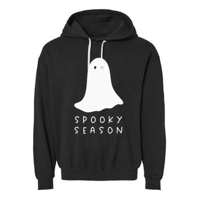 Spooky Season Cute Halloween Garment-Dyed Fleece Hoodie