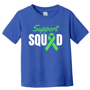 Support Squad Celiac Disease Awareness Green Ribbon Gift Toddler T-Shirt