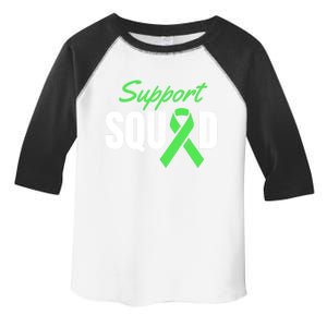 Support Squad Celiac Disease Awareness Green Ribbon Gift Toddler Fine Jersey T-Shirt