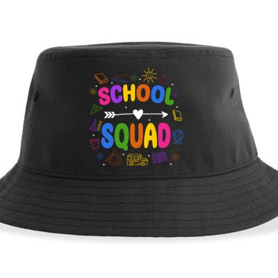 School Squad Colorful Education Fun Sustainable Bucket Hat