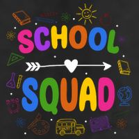 School Squad Colorful Education Fun Beanie