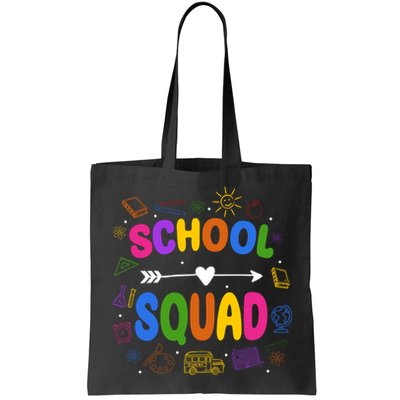 School Squad Colorful Education Fun Bag