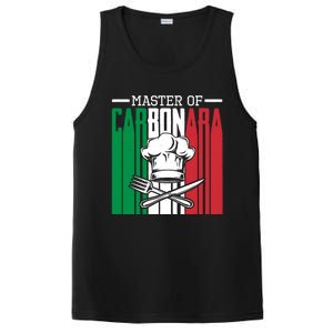 Spaghetti Shirts Cook Kitchen Master Of Carbonara PosiCharge Competitor Tank