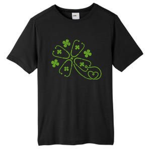 Shamrock Stethoscope Clover St Patricks Day Nurse RN Irish Tall Fusion ChromaSoft Performance T-Shirt