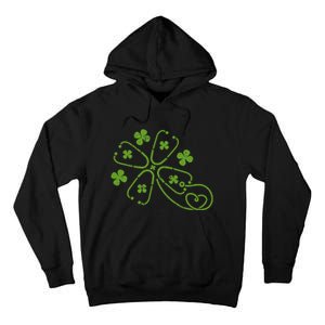 Shamrock Stethoscope Clover St Patricks Day Nurse RN Irish Tall Hoodie