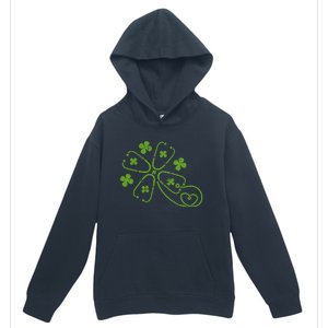 Shamrock Stethoscope Clover St Patricks Day Nurse RN Irish Urban Pullover Hoodie