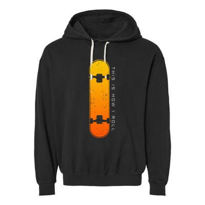 Skateboarding Skateboard Clothing Skateboarder Skateboard Garment-Dyed Fleece Hoodie