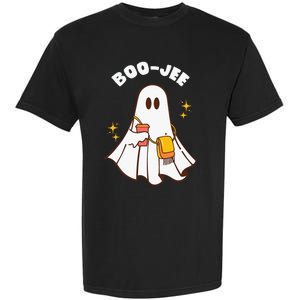 Spooky Season Cute Ghost Halloween Costume Boujee Boo Jee Garment-Dyed Heavyweight T-Shirt