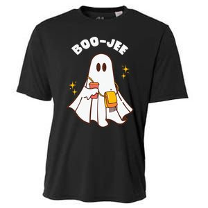 Spooky Season Cute Ghost Halloween Costume Boujee Boo Jee Cooling Performance Crew T-Shirt