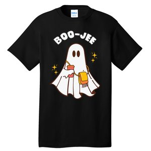 Spooky Season Cute Ghost Halloween Costume Boujee Boo Jee Tall T-Shirt