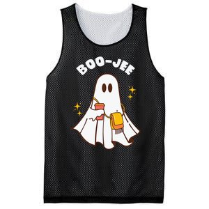 Spooky Season Cute Ghost Halloween Costume Boujee Boo Jee Mesh Reversible Basketball Jersey Tank