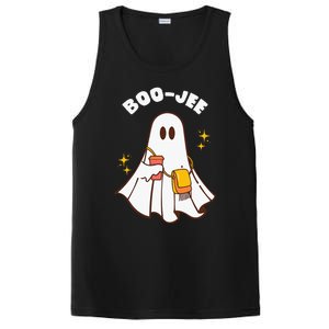 Spooky Season Cute Ghost Halloween Costume Boujee Boo Jee PosiCharge Competitor Tank