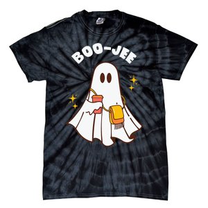 Spooky Season Cute Ghost Halloween Costume Boujee Boo Jee Tie-Dye T-Shirt