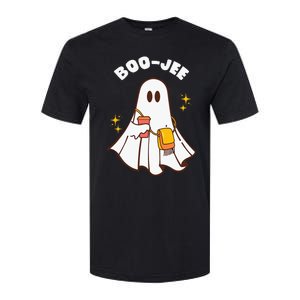 Spooky Season Cute Ghost Halloween Costume Boujee Boo Jee Softstyle CVC T-Shirt